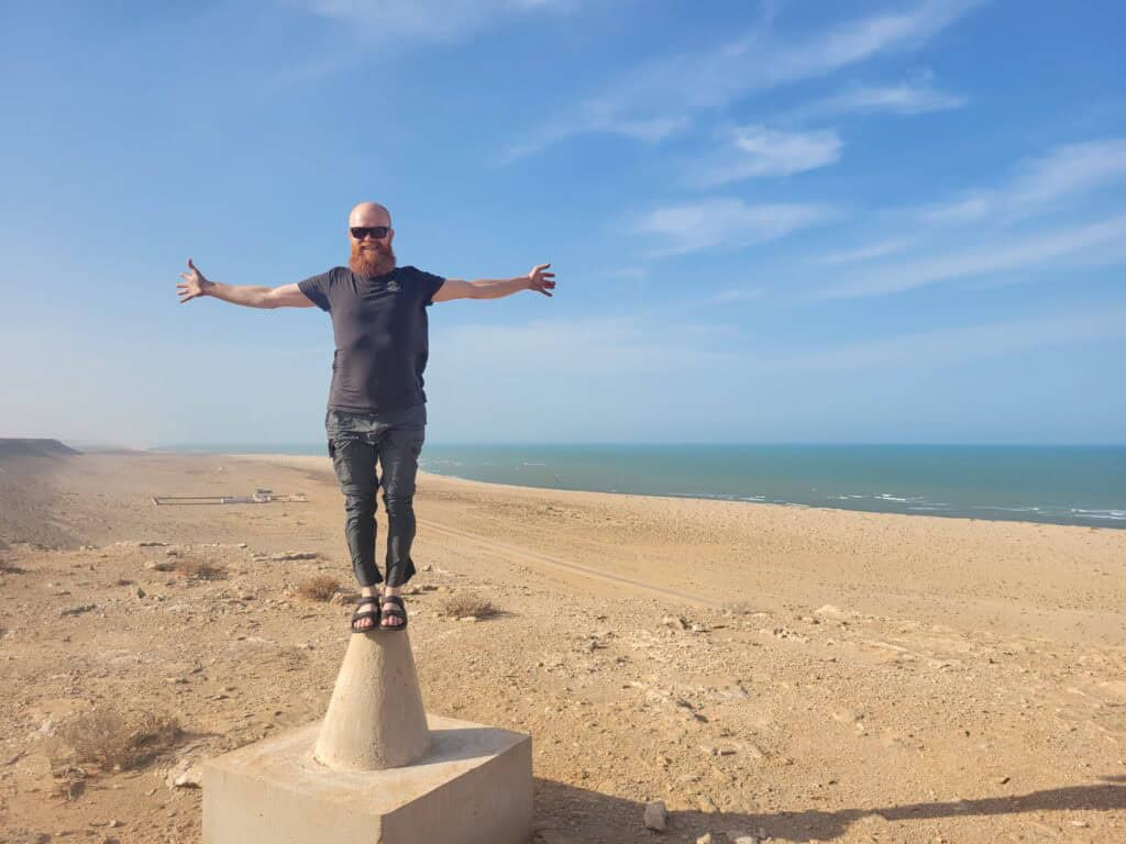 Western Sahara - the amazing coastline between Laayoune and Dakhla