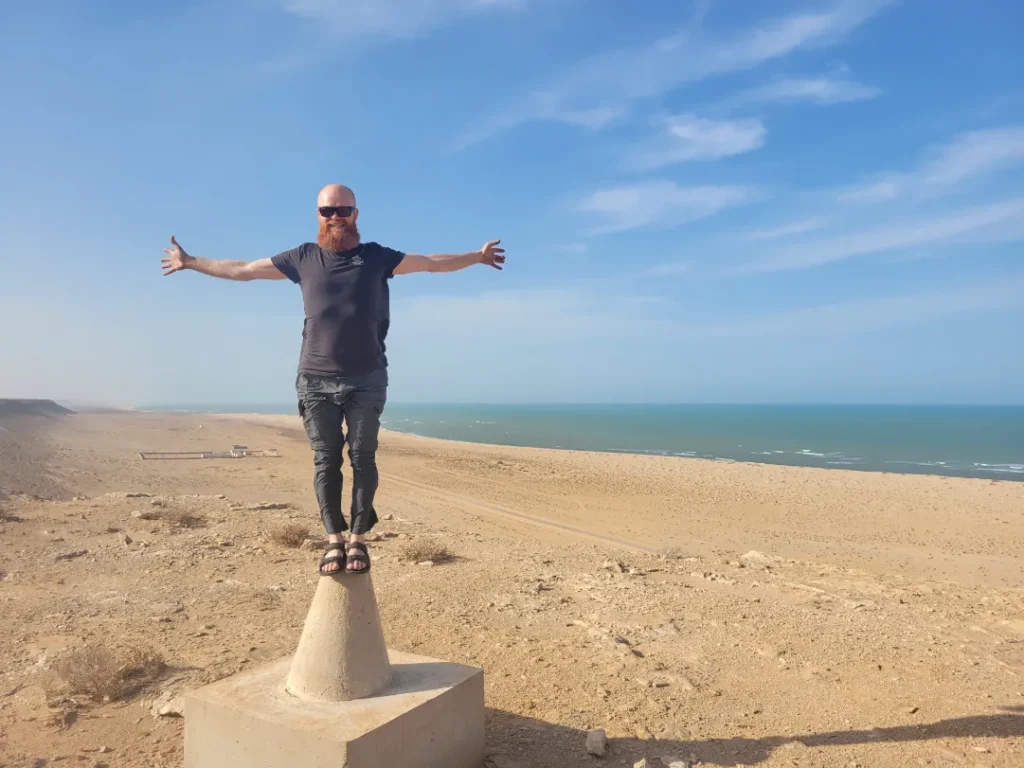 Western Sahara - the amazing coastline between Laayoune and Dakla