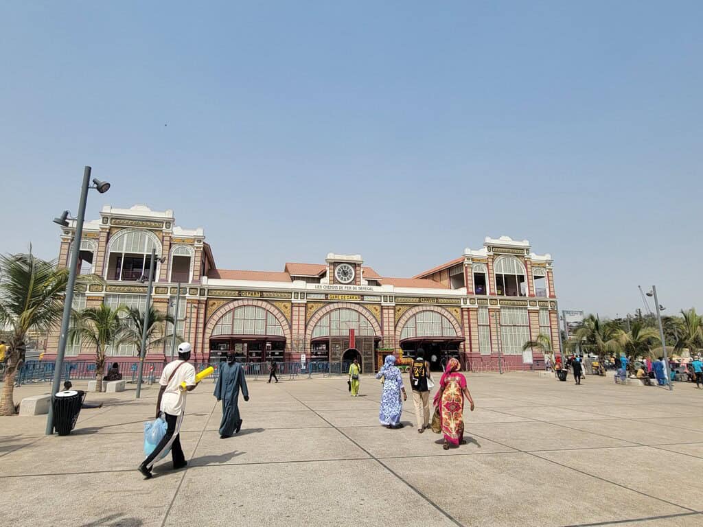 Senegal - Dakar central train station