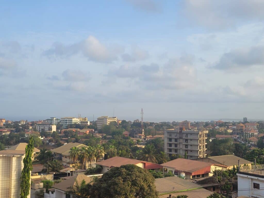 Conakry - a sprawling city