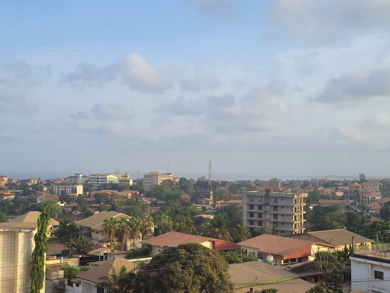 Conakry - a sprawling city