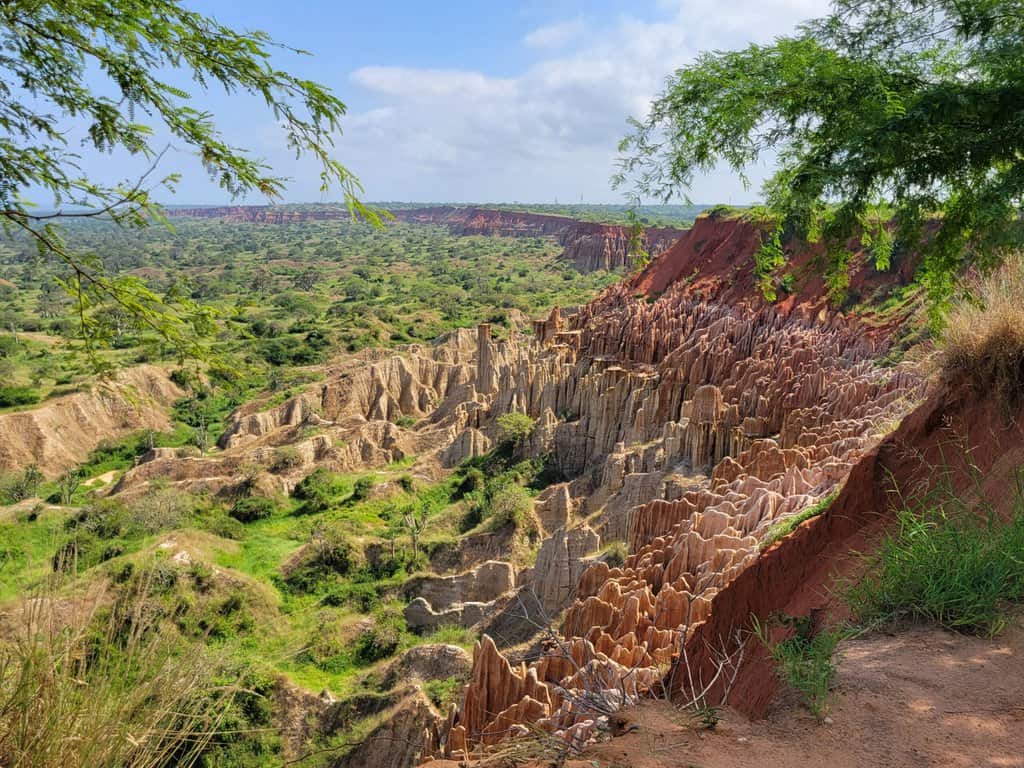 Angola - viewpoint of the moon