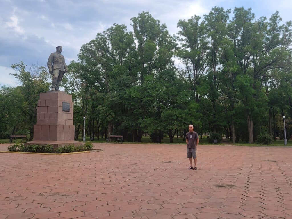 Transnistria - Victory Park in Tiraspol