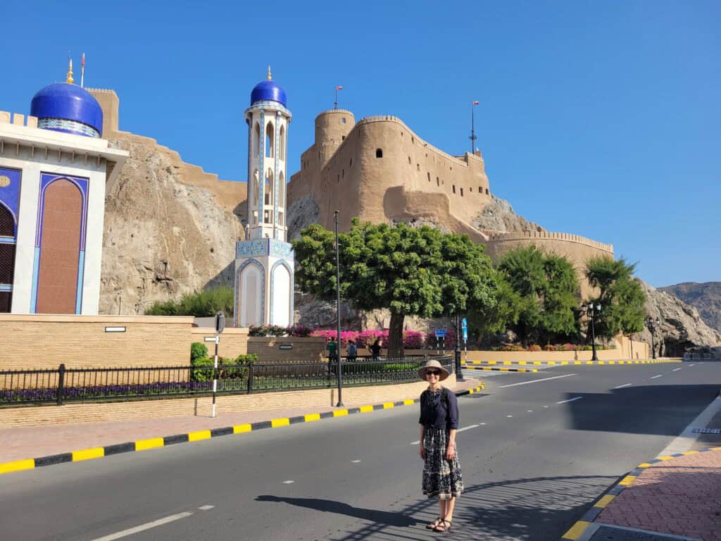 Muscat - Masjid Al Khor and Al Mirani Fort