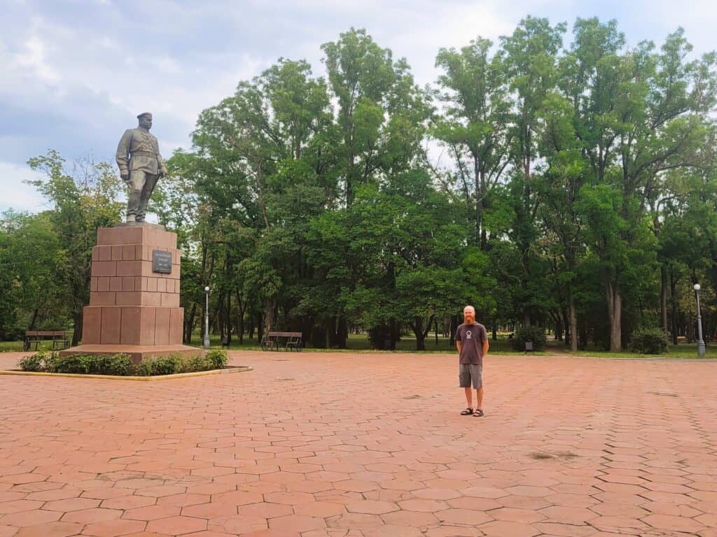 Transnistria - Victory Park in Tirapsol