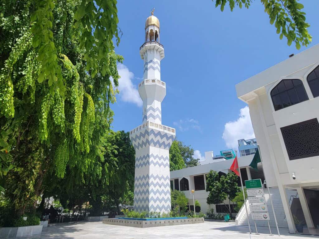 The Maldives - Sultan Park in Male