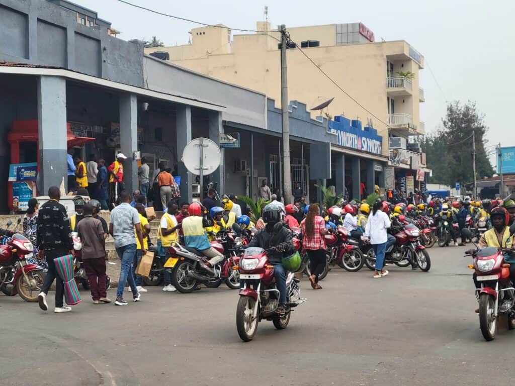 Bodas waiting for passengers—a fast and flexible way to reach almost anywhere