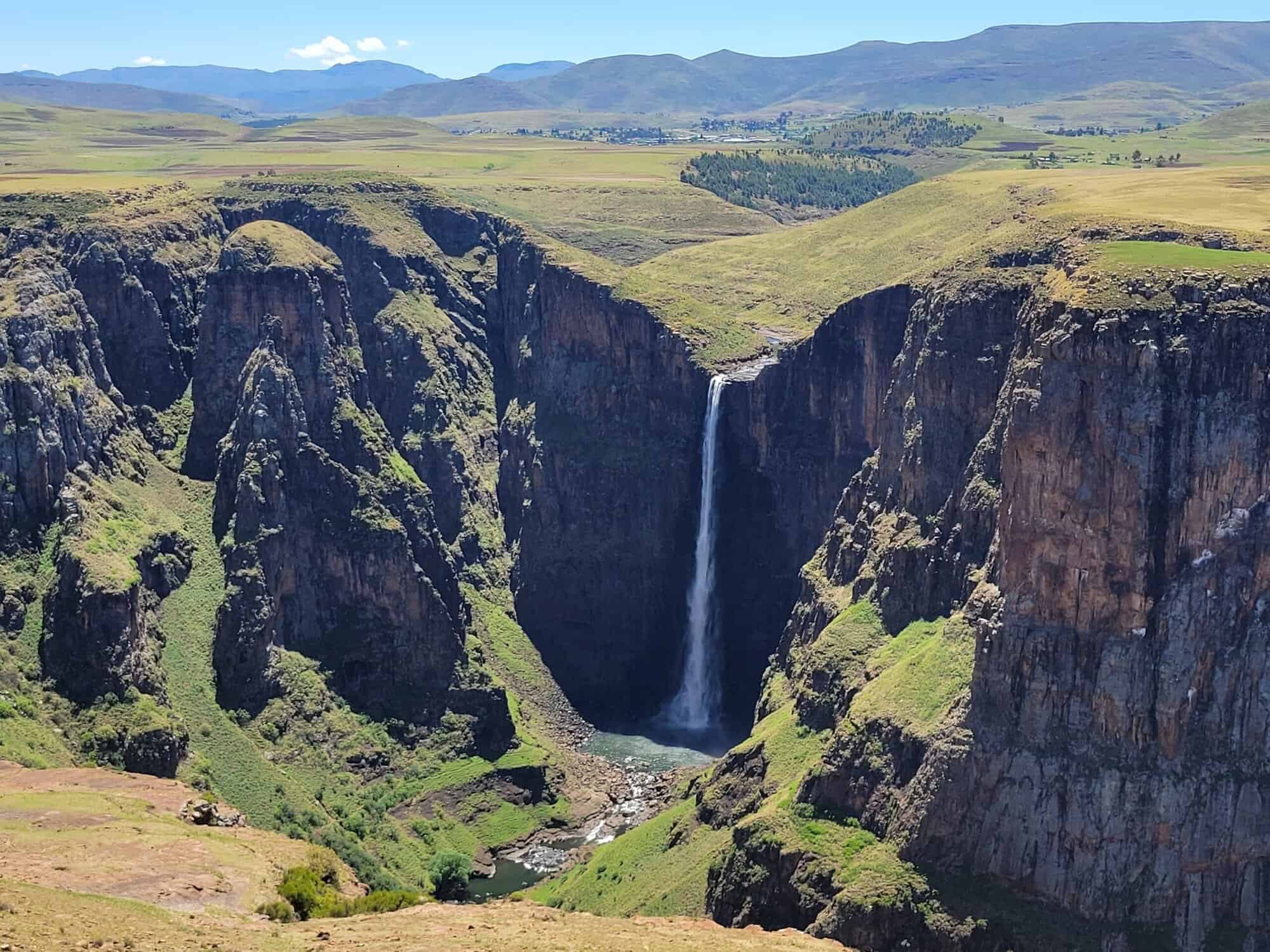 Lesotho - the beautiful Maletsunyane Falls