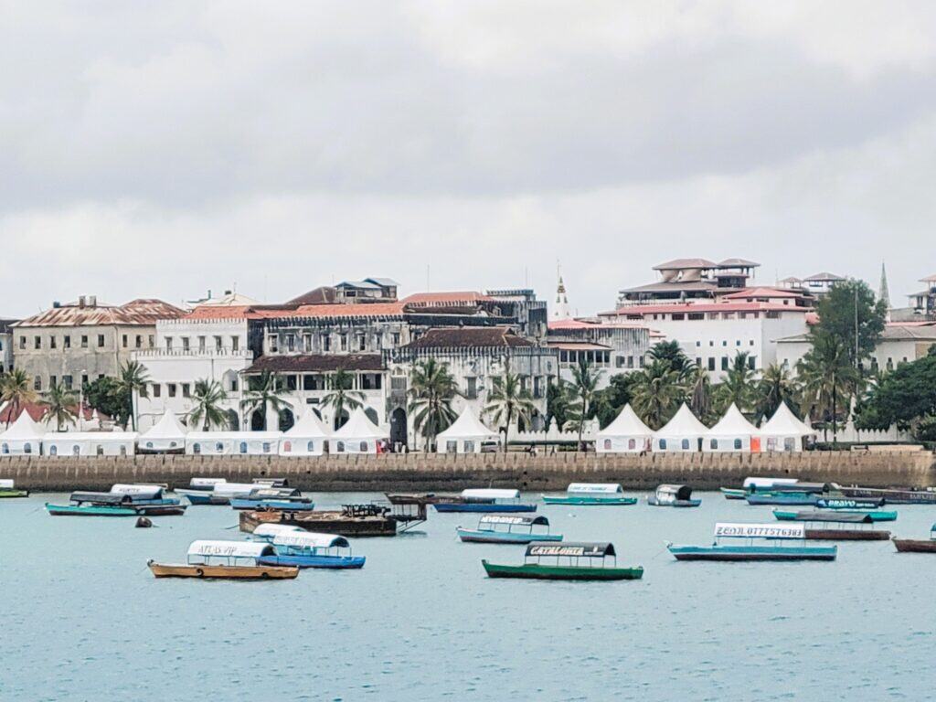 Tanzania - a view of Stone Town, Zanzibar