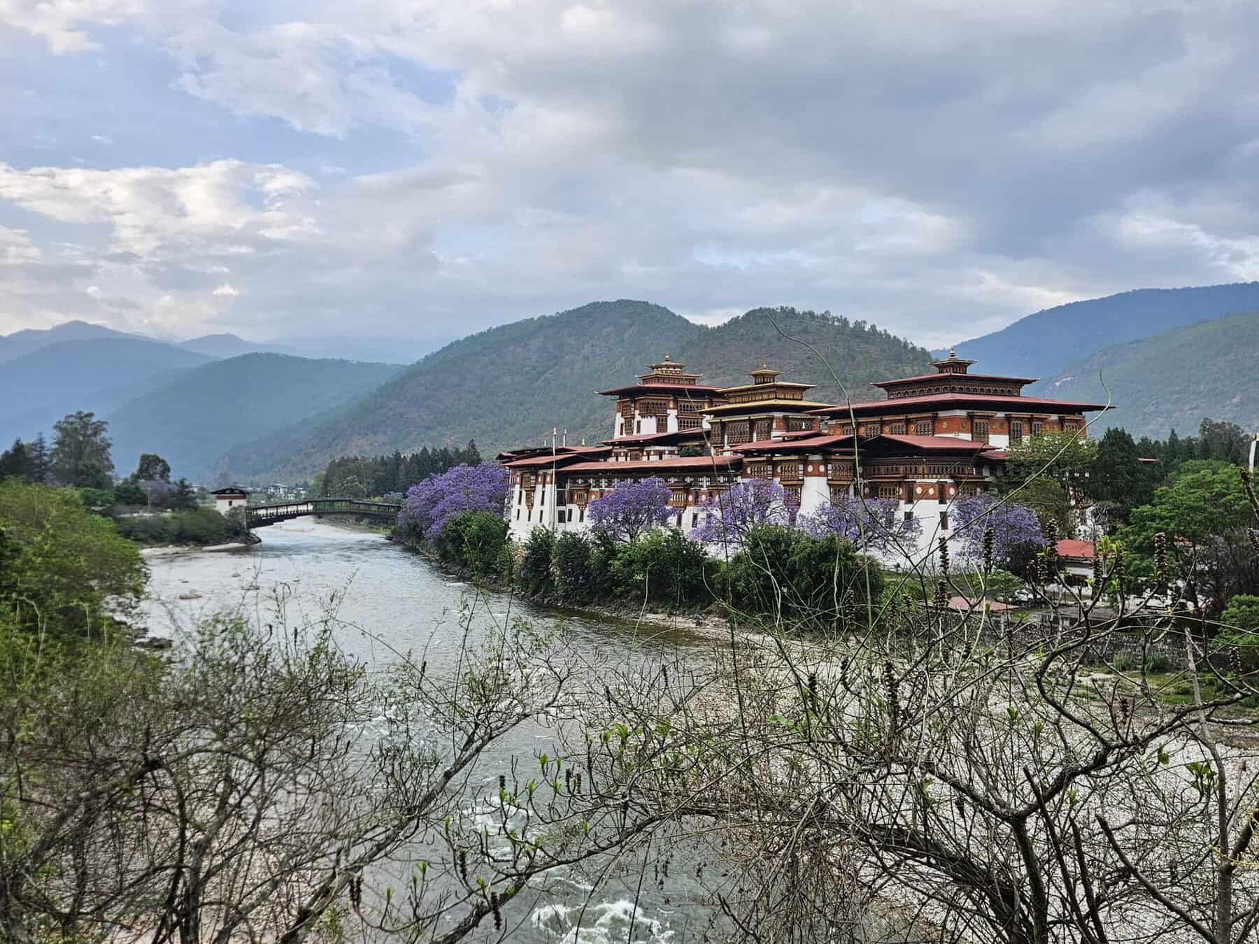 Bhutan - Punakha Dzong is one of the country's most impressive fortresses